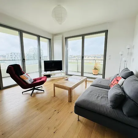 Apartmán Presqu'ile, Neuf Avec Balcon, Salle De Gym Et Parking Caen